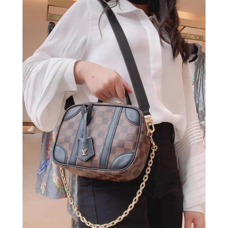 Louis Vuitton Damier Azur Valisette Souple BB N50063-1