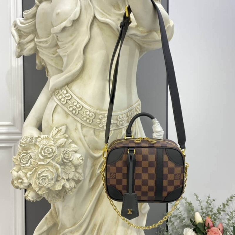 Louis Vuitton Damier Azur Valisette Souple BB N50063-2