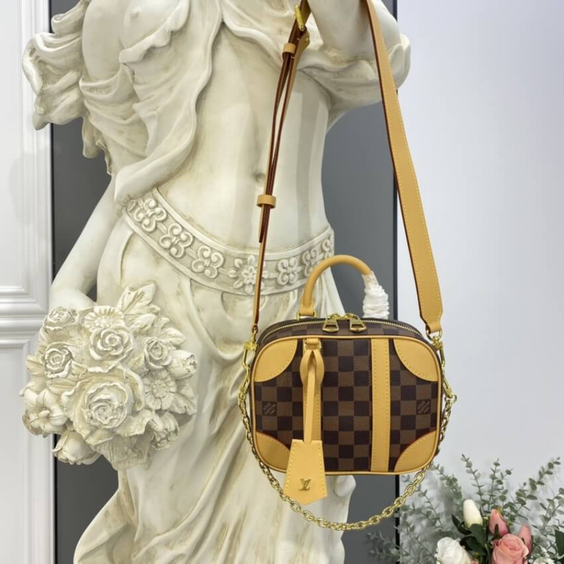 Louis Vuitton Damier Azur Valisette Souple BB N50065-1