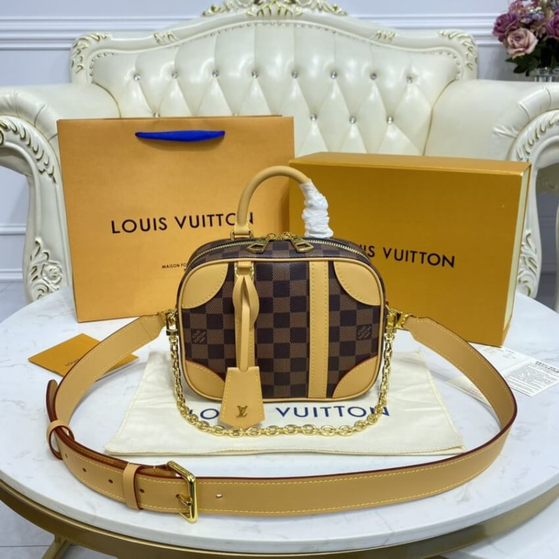 Louis Vuitton Damier Azur Valisette Souple BB N50065-2