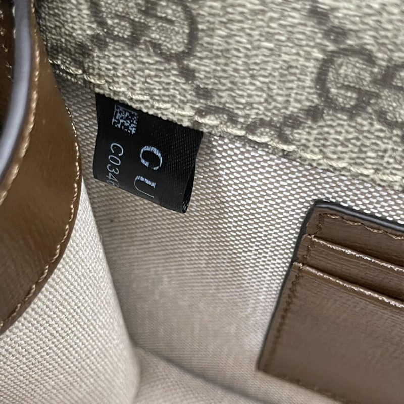 Gucci Mini Shoulder Bolsas con G en GG Supreme 671620-14