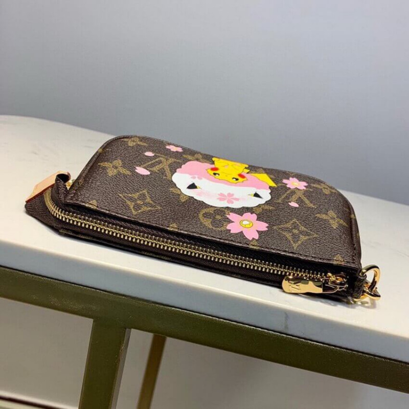 Louis Vuitton Pikachu Print Mini Pochette AccessOires M58009-4