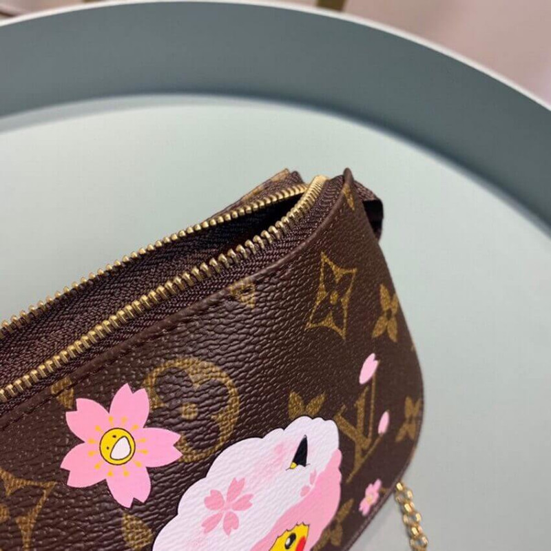 Louis Vuitton Pikachu Print Mini Pochette AccessOires M58009-7