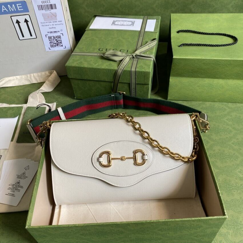 Gucci Horsebit 1955 Bolsa pequeña de cuero 677286-4