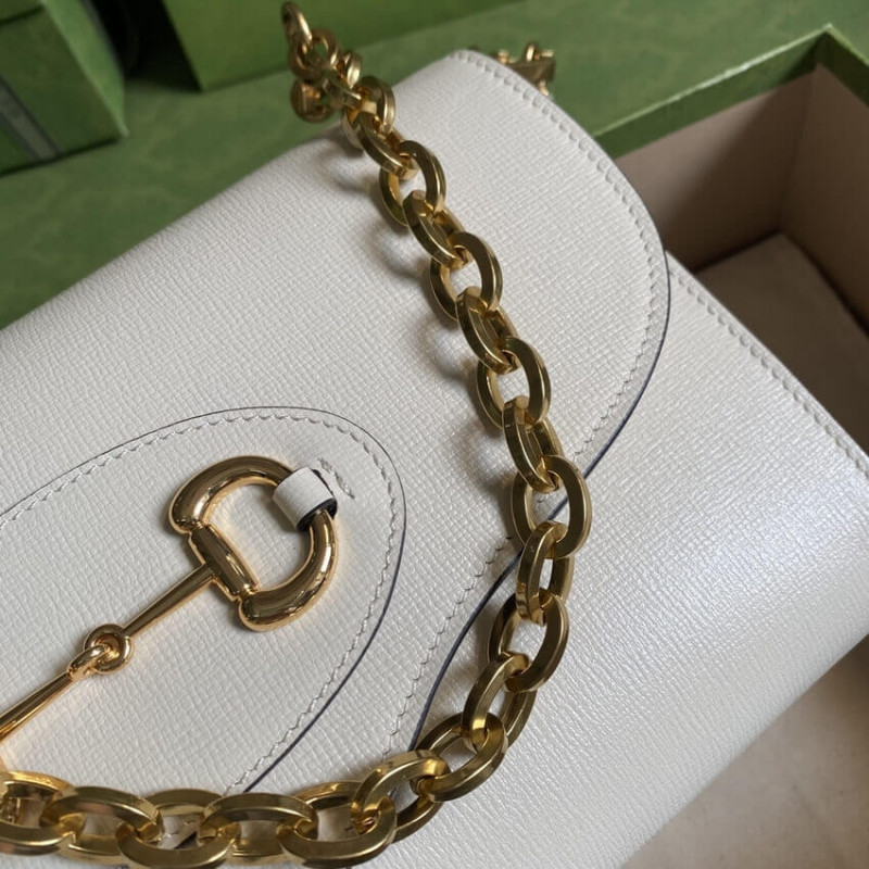 Gucci Horsebit 1955 Bolsa pequeña de cuero 677286-9