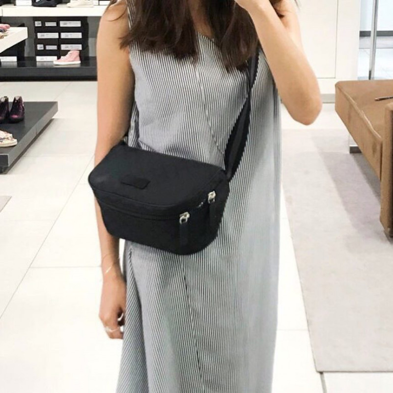 Gucci GG Guccissima Nylon Winist Crossbody Bolsa 449182-2