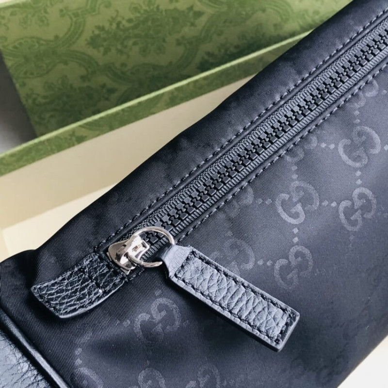 Gucci GG Guccissima Nylon Winist Crossbody Bolsa 449182-7
