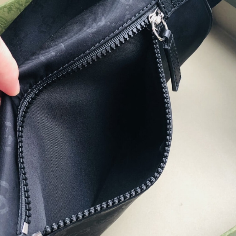 Gucci GG Guccissima Nylon Winist Crossbody Bolsa 449182-9