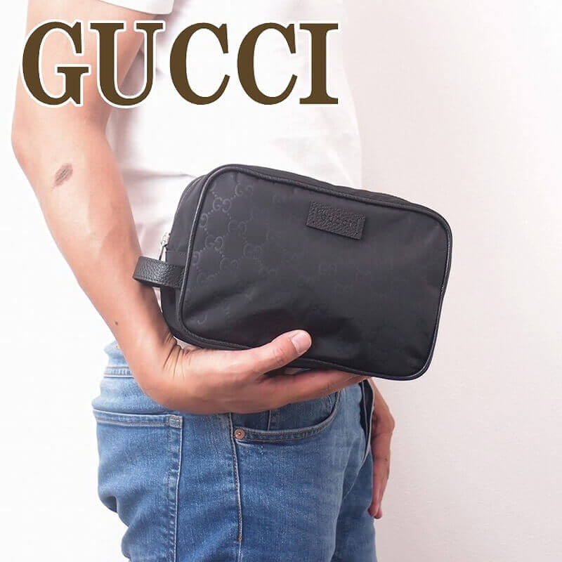 Gucci GG Guccissima Nylon Toatetry Bolsa 510338-1