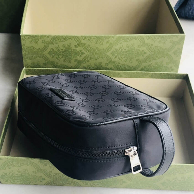 Gucci GG Guccissima Nylon Toatetry Bolsa 510338-5