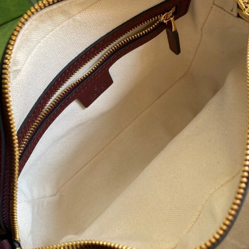Gucci Horsebit 1955 Bolsa pequeña en Borgoña 645454-9