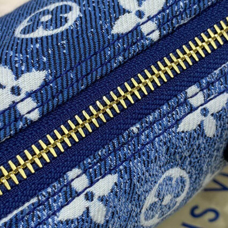 Louis Vuitton Monogram Jacquard Denim Nano Speedy M81168 M81213-8
