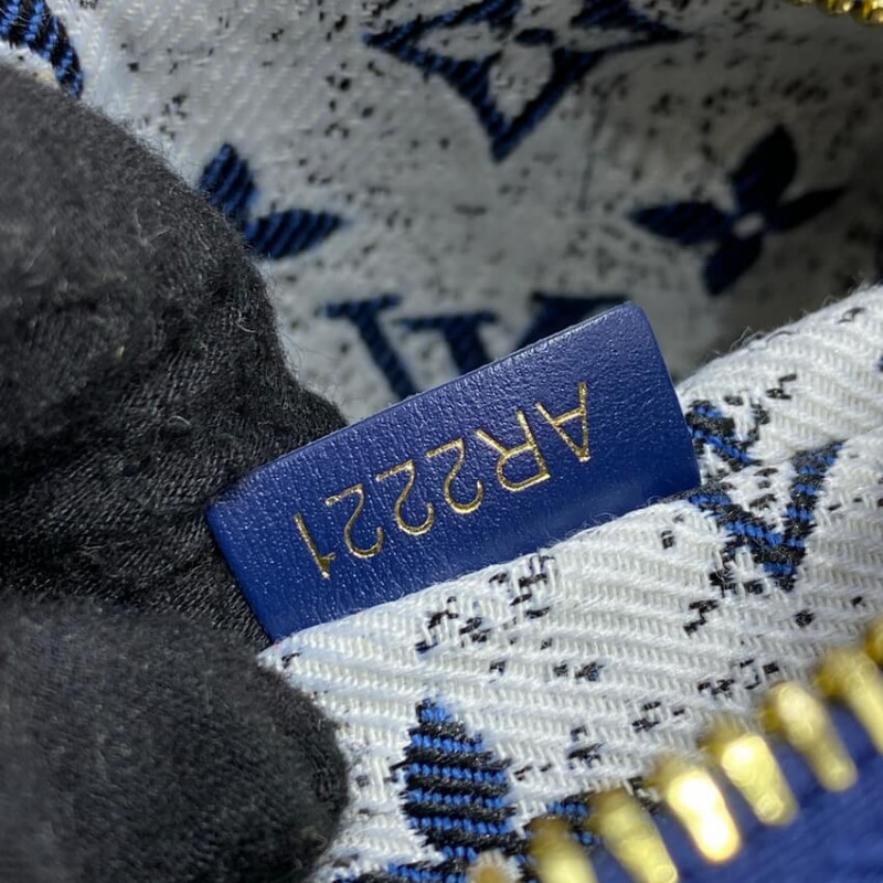 Louis Vuitton Monogram Jacquard Denim Nano Speedy M81168 M81213-13