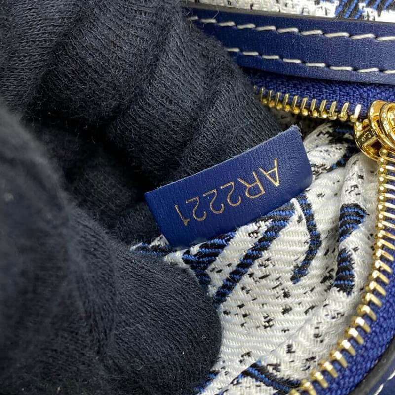 Louis Vuitton Monogram Jacquard Denim Speedy Bandouliere 25 M59609-14