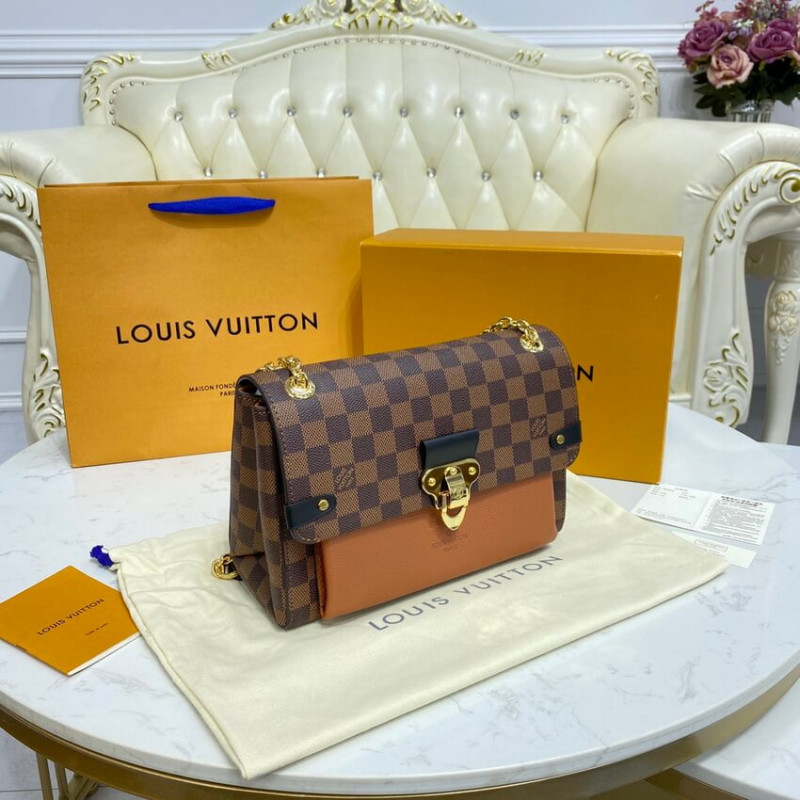 Louis Vuitton Damier Ebene Canvas Vavin PM N40110 Caramelo-3