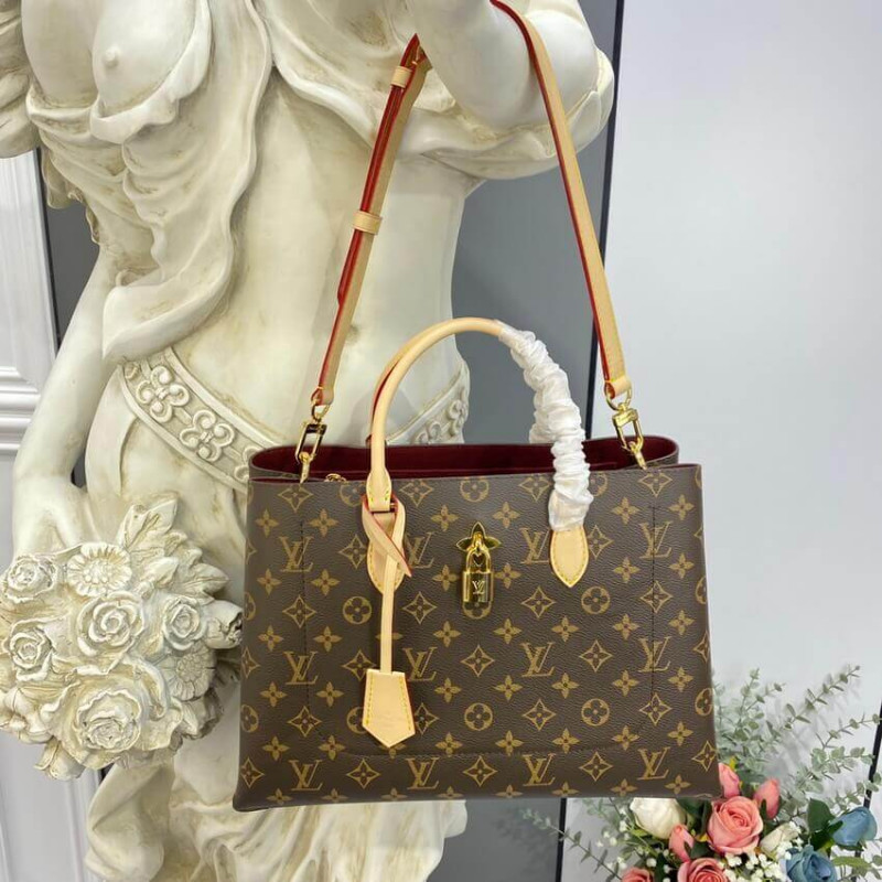 Louis Vuitton Monogram Canvas Flower Tote M43551-1