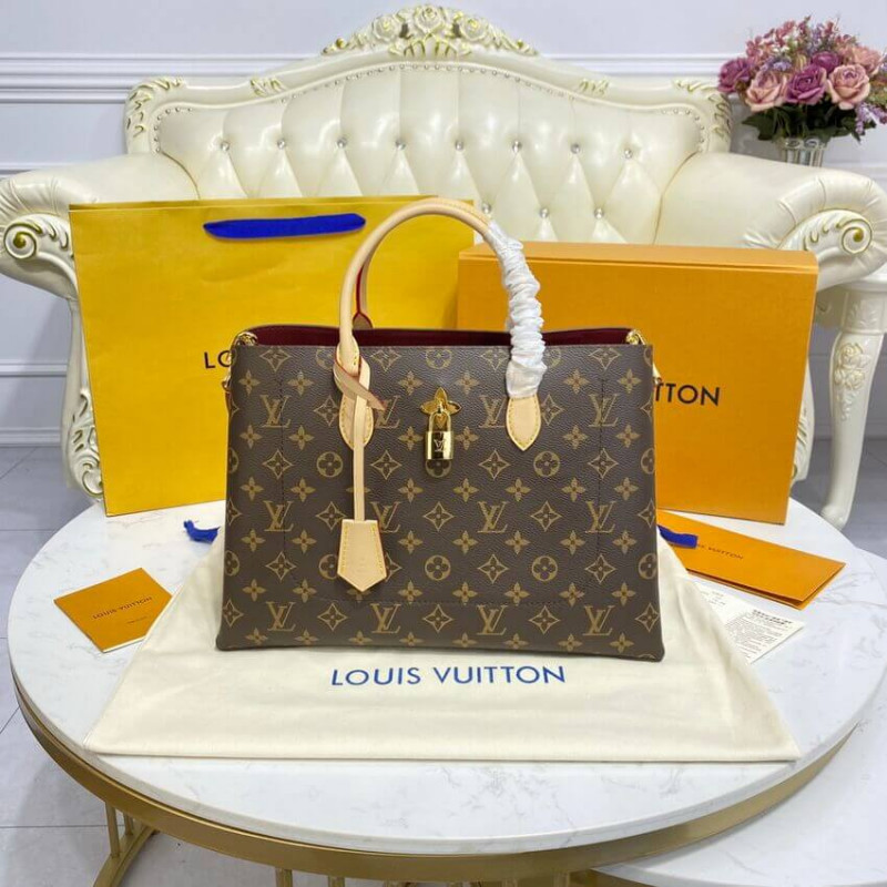 Louis Vuitton Monogram Canvas Flower Tote M43551-2