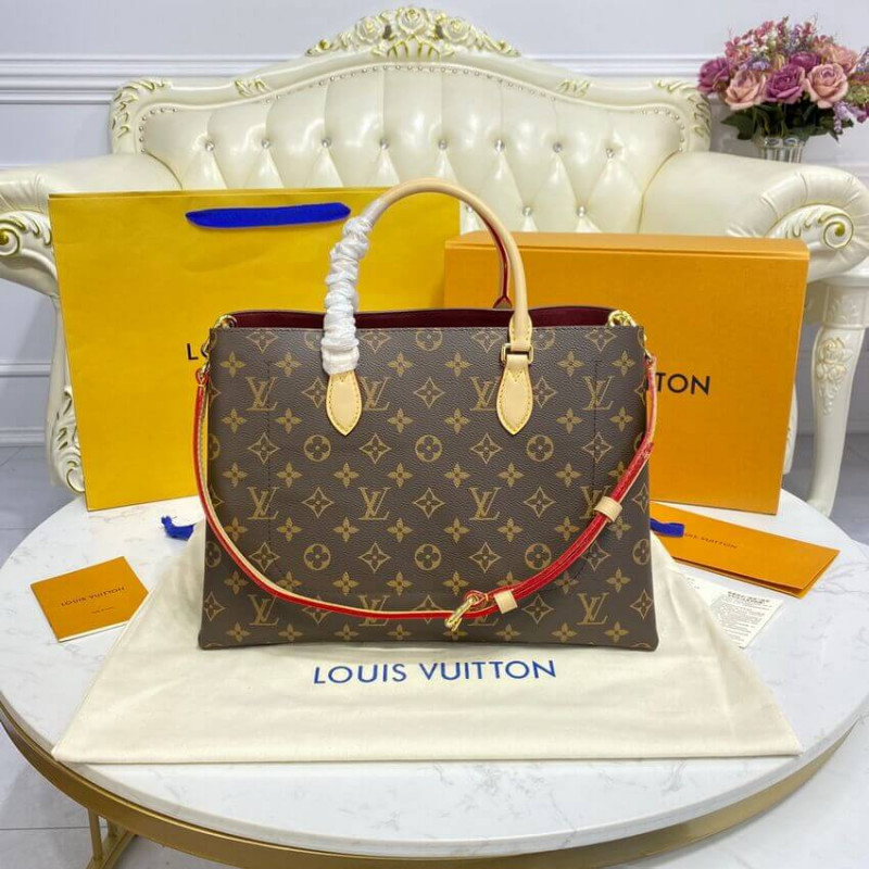 Louis Vuitton Monogram Canvas Flower Tote M43551-4