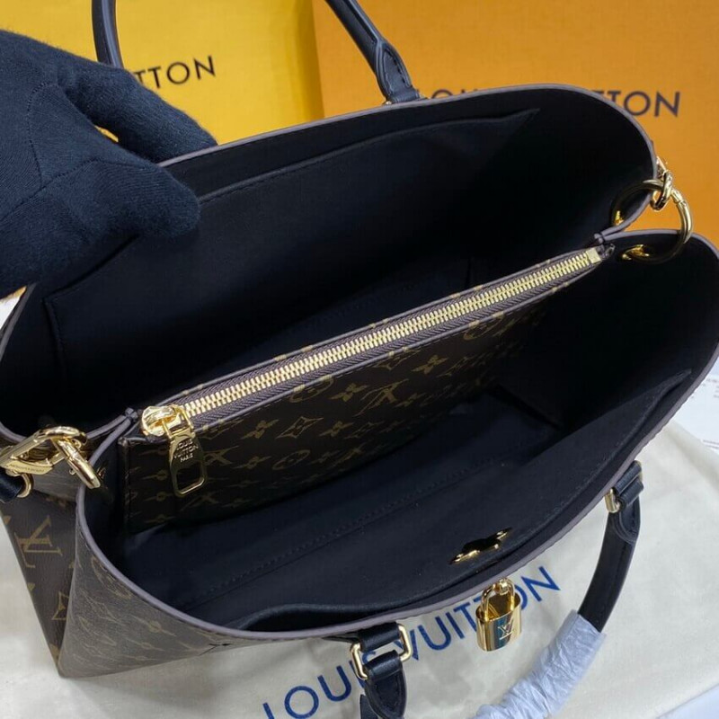 Louis Vuitton Monogram Canvas Flower Tote M43550 Negro-12
