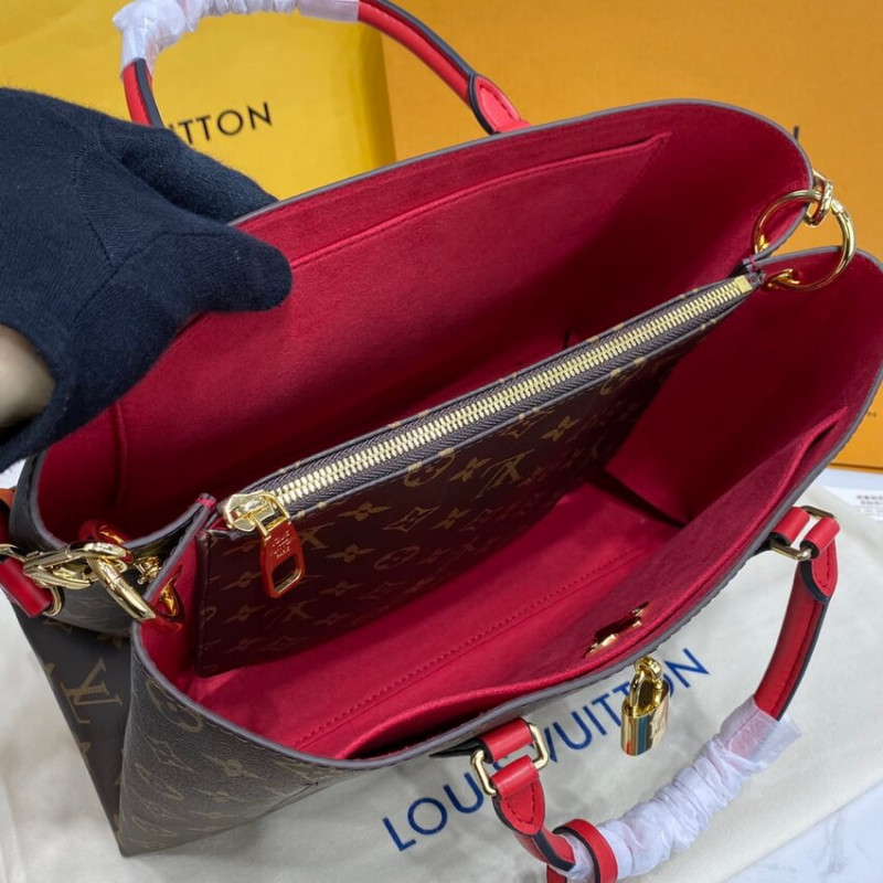 Louis Vuitton Monogram Canvas Flower Tote M43553 Rojo-12