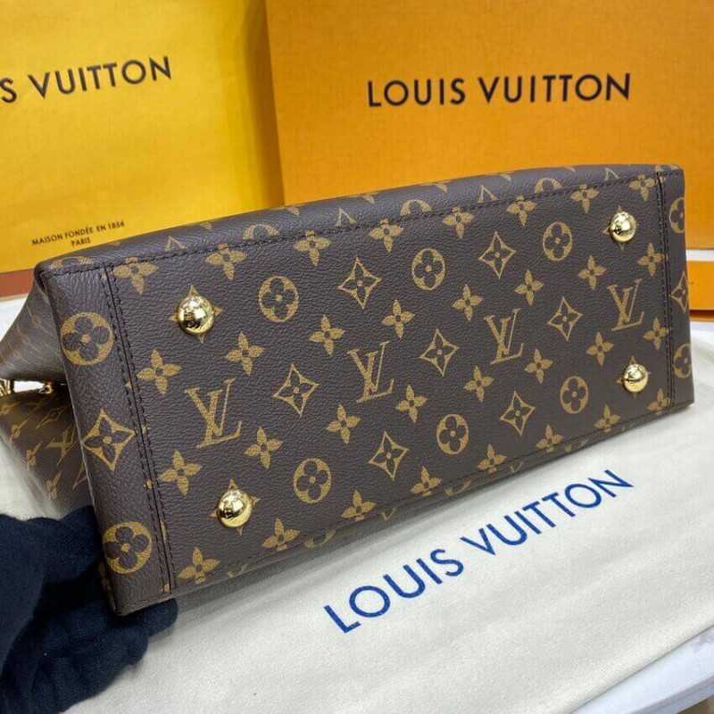 Louis Vuitton Monogram Canvas Flower Tote M43770 Caramelo-5