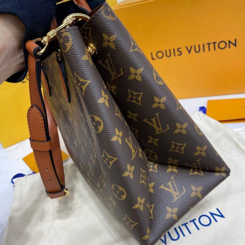 Louis Vuitton Monogram Canvas Flower Tote M43770 Caramelo-6