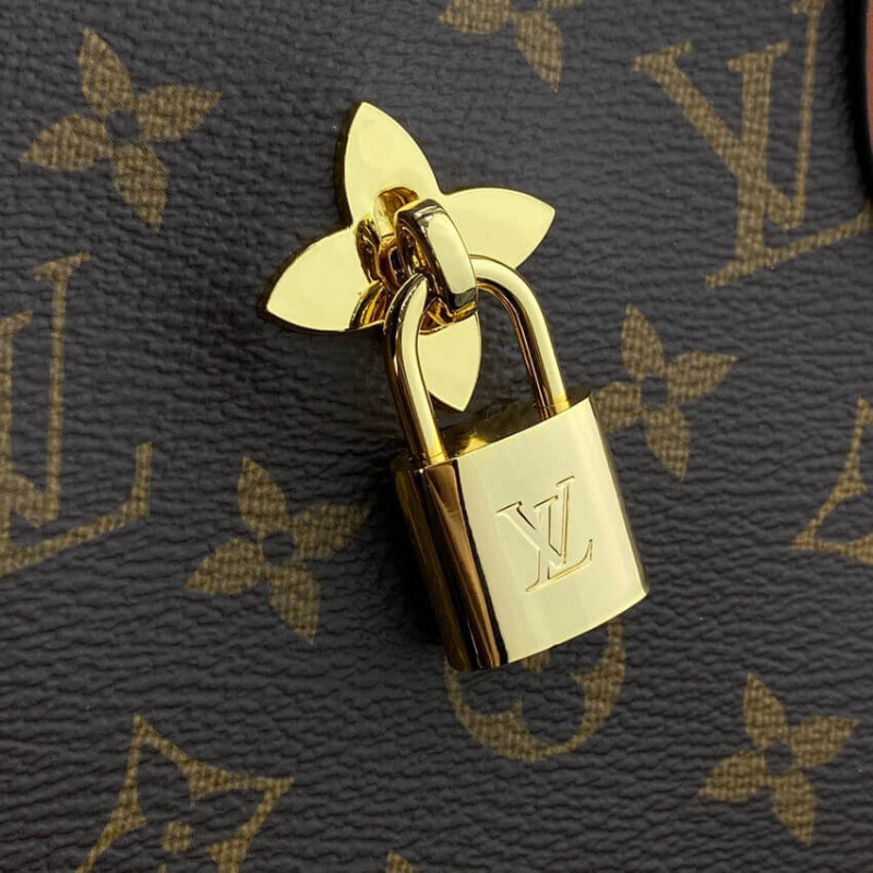 Louis Vuitton Monogram Canvas Flower Tote M43770 Caramelo-10