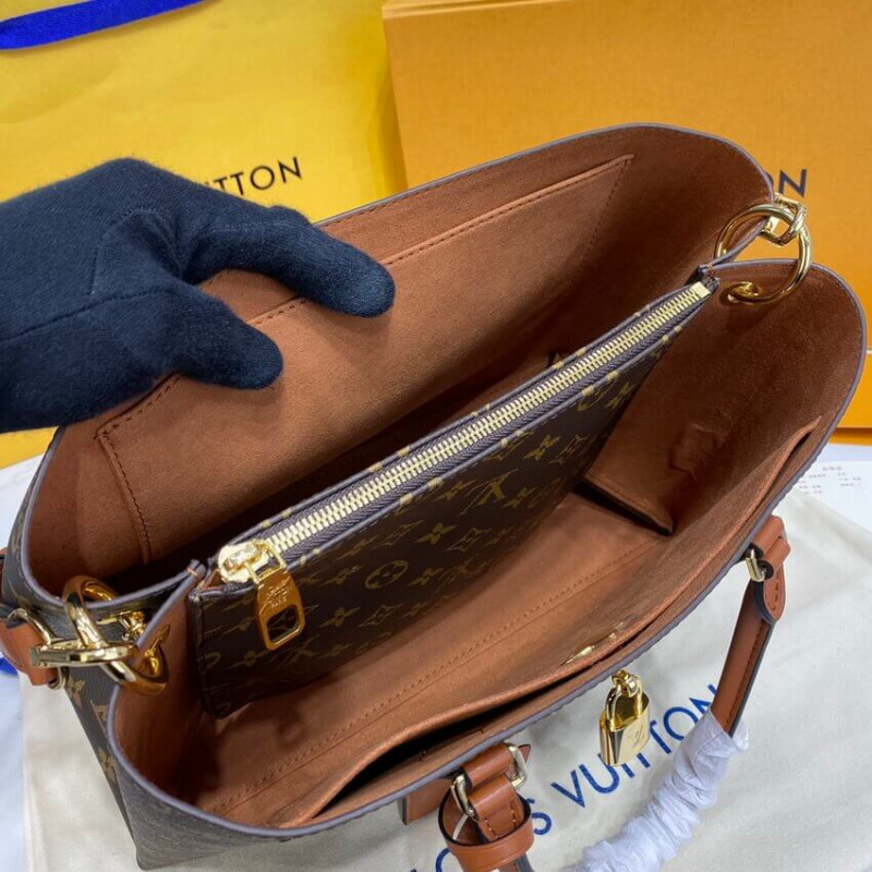 Louis Vuitton Monogram Canvas Flower Tote M43770 Caramelo-11