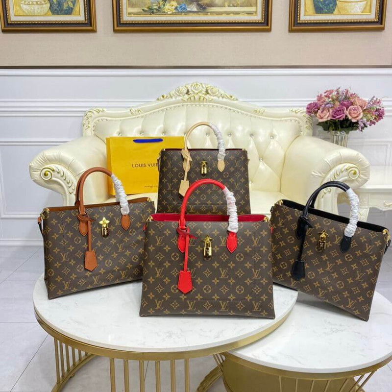 Louis Vuitton Monogram Canvas Flower Tote M43770 Caramelo-16