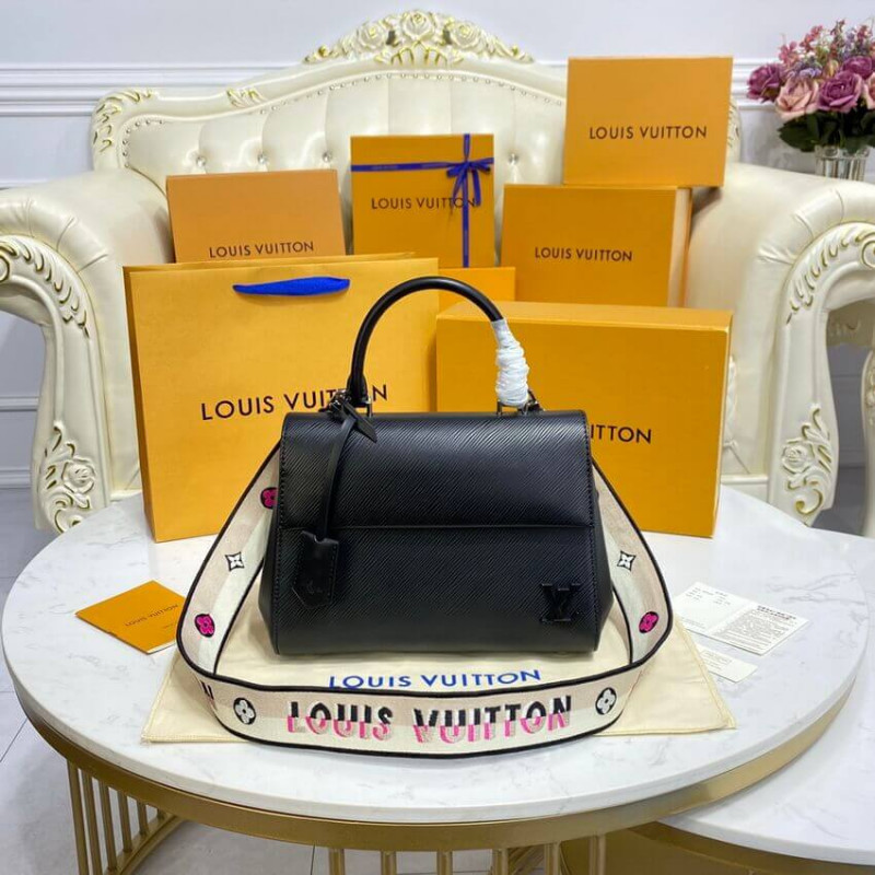 Louis Vuitton Epi Leather Cluny BB M59134 Negro-4