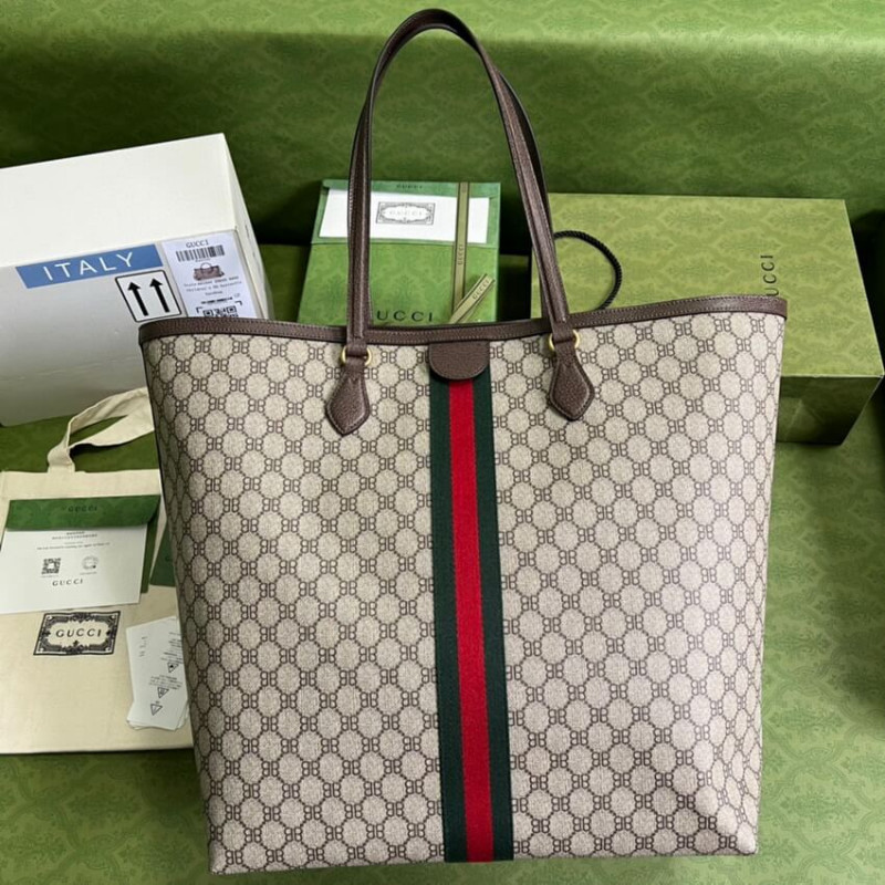 Balenciaga X Gucci Hacker Graffiti Gran Bolsa 680127-10