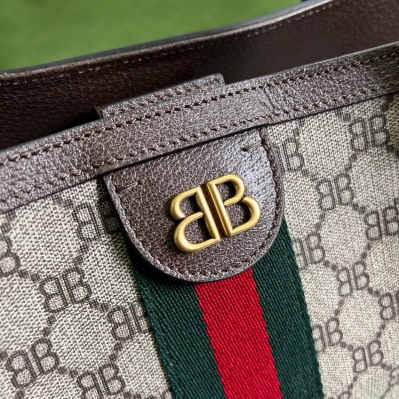 Balenciaga X Gucci Hacker Graffiti Gran Bolsa 680127-13