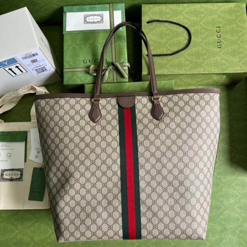 Balenciaga x Gucci Hacker Gran Bolsa 680127 beige-3