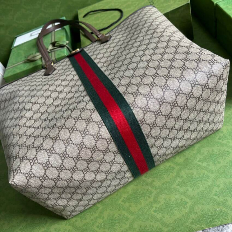 Balenciaga x Gucci Hacker Gran Bolsa 680127 beige-4