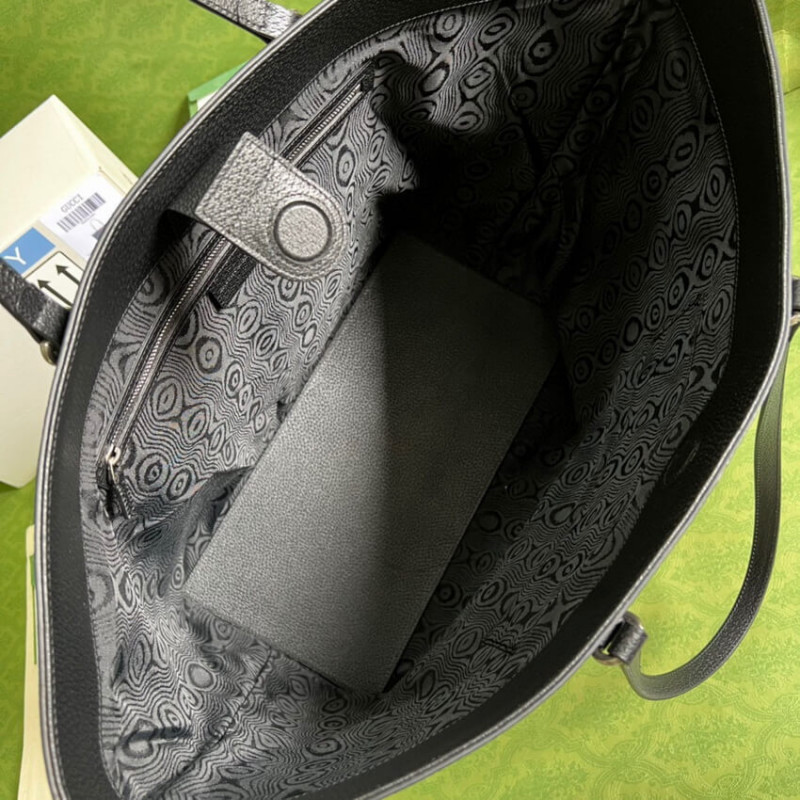 Balenciaga x Gucci Hacker Gran Bolsa 680127 Negro-8