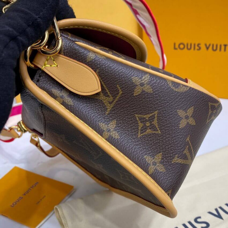 Louis Vuitton Monogram Canvas Diane Bolsa M46049 Fuchsia-7