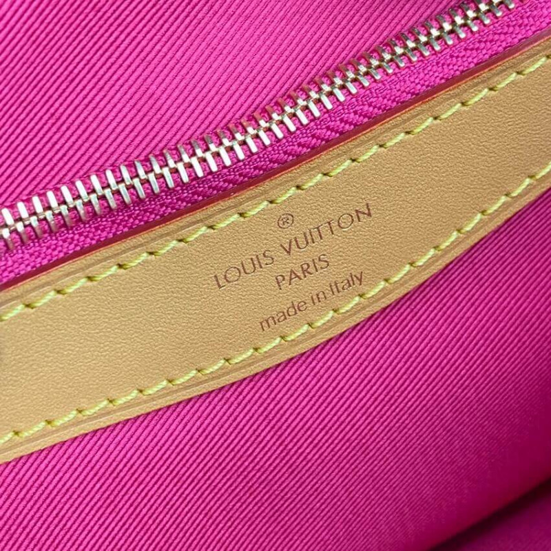 Louis Vuitton Monogram Canvas Diane Bolsa M46049 Fuchsia-13