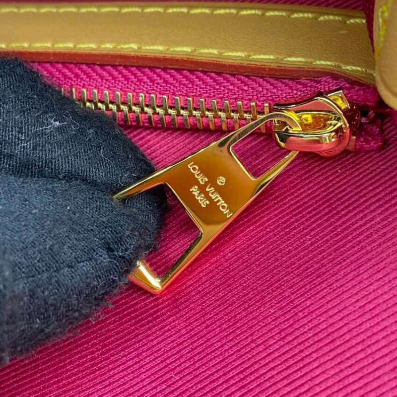 Louis Vuitton Monogram Canvas Diane Bolsa M46049 Fuchsia-15