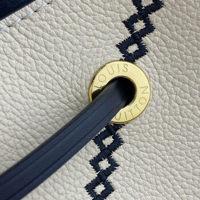 Louis Vuitton Neonoe MM M46023 Creme Beige/Negro-11
