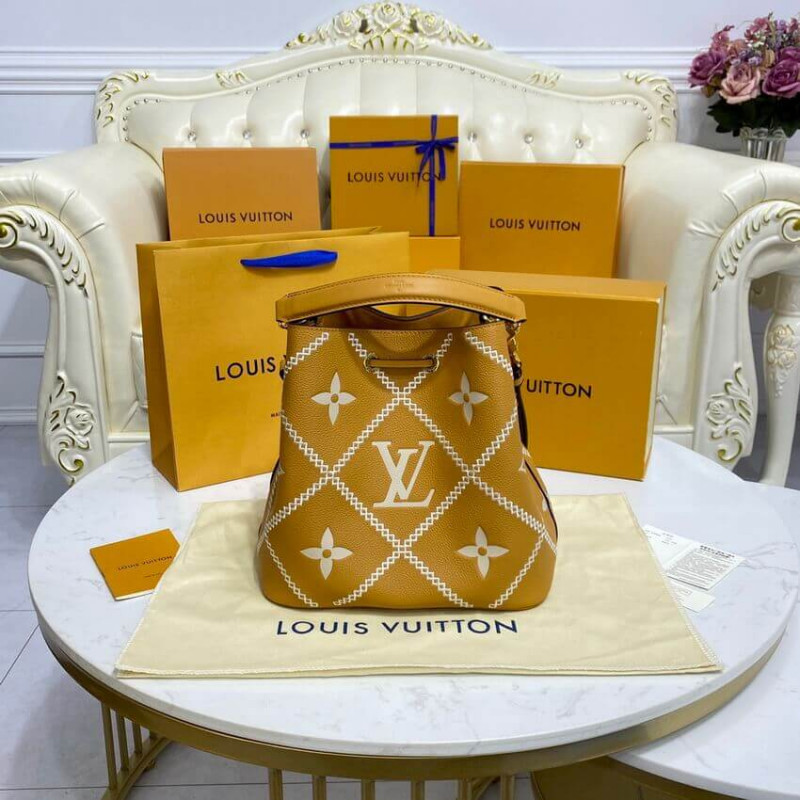 Louis Vuitton Neonoe MM M46029 Arizona Brown/Creme Beige-6