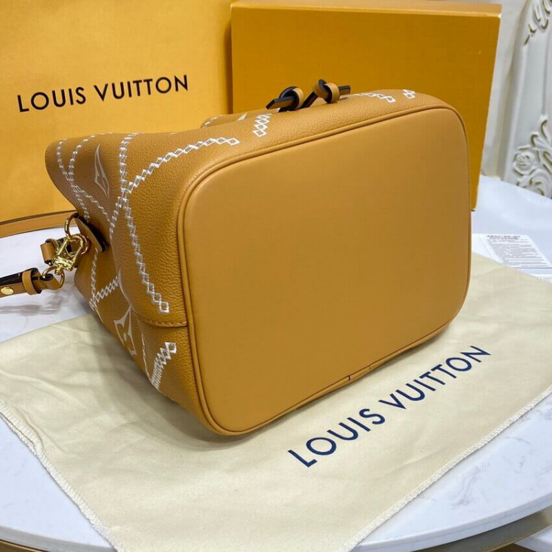 Louis Vuitton Neonoe MM M46029 Arizona Brown/Creme Beige-7