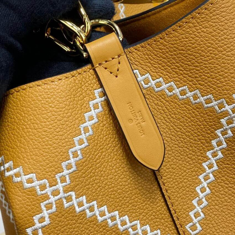 Louis Vuitton Neonoe MM M46029 Arizona Brown/Creme Beige-9
