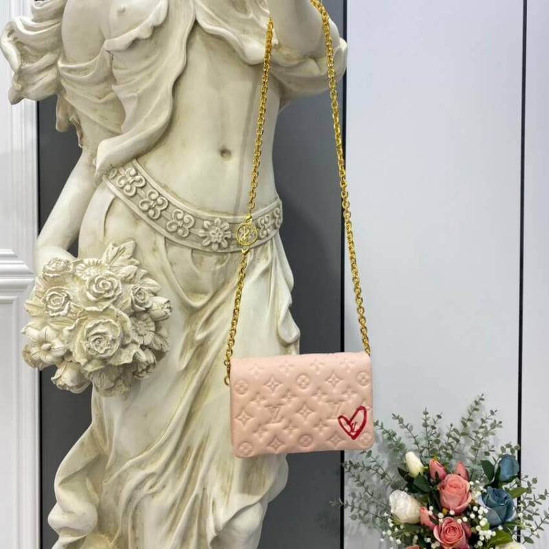 Louis Vuitton Limited Edition Pochette Coussin M80834 Dragee Pink-1