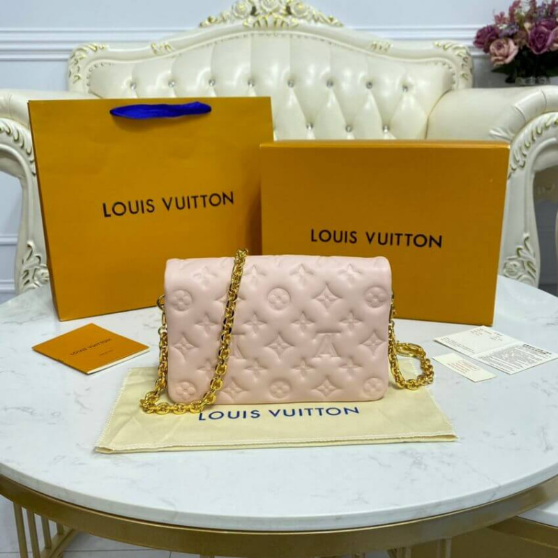 Louis Vuitton Limited Edition Pochette Coussin M80834 Dragee Pink-6