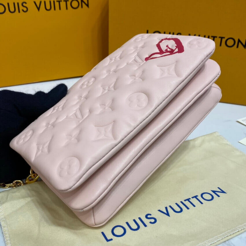 Louis Vuitton Limited Edition Pochette Coussin M80834 Dragee Pink-7