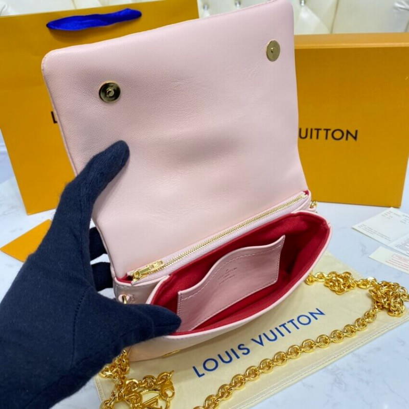 Louis Vuitton Limited Edition Pochette Coussin M80834 Dragee Pink-13