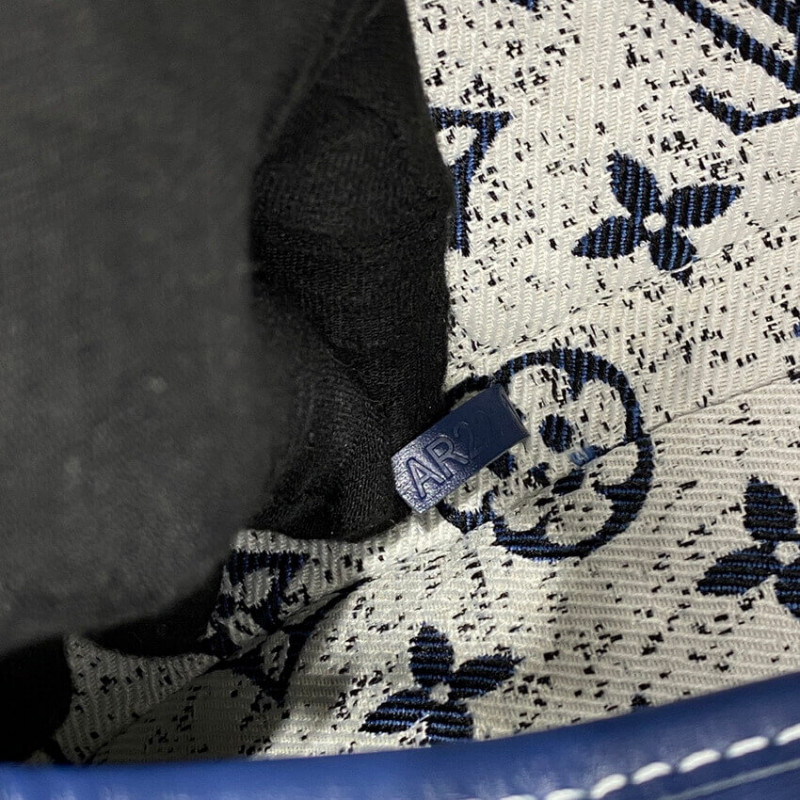 Louis Vuitton Denim Jacquard Textil Petit Noe M59606-13