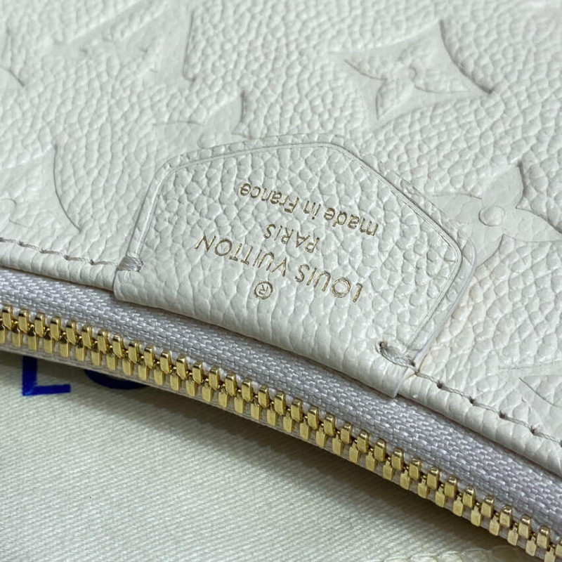 Louis Vuitton Monogram Empreinte Easy Pouch en Strap M81066 Creme-11