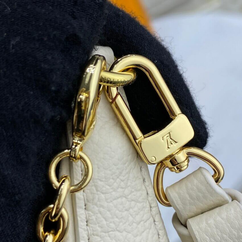 Louis Vuitton Monogram Empreinte Easy Pouch en Strap M81066 Creme-13