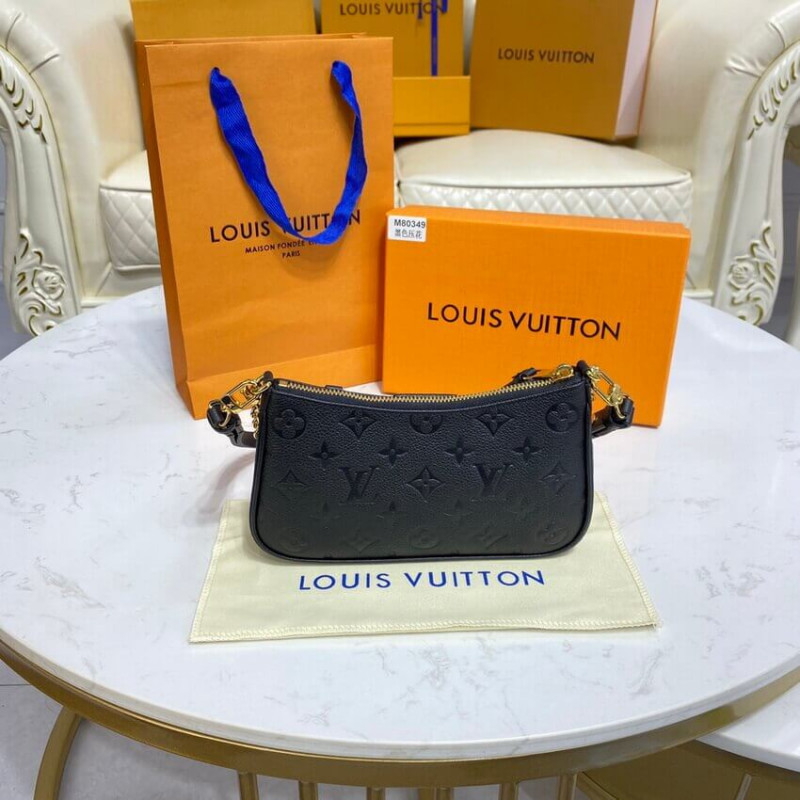 Louis Vuitton Monogram Empreinte Easy Pouch en Strap M80349 Negro-9